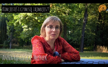Rozmowa z Anną Rosińską-Młynek